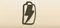 Lightning Symbol silhouette