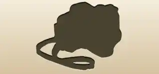 カメラのシルエット