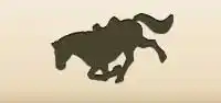 Horse silhouette
