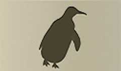 Penguin silhouette #5