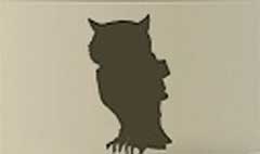 Owl silhouette