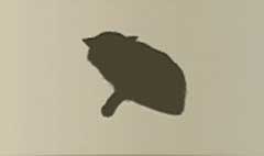 Cat silhouette #5