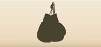 Boxing Gloves silhouette