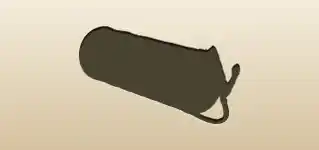 消火器のシルエット