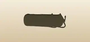 消火器のシルエット