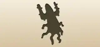 グラフィティのシルエット