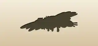 グラフィティのシルエット