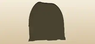 ラジオのシルエット