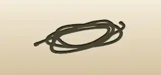ホースのシルエット