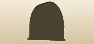 ラジオのシルエット