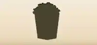 Popcorn silhouette