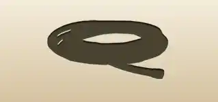 ホースのシルエット