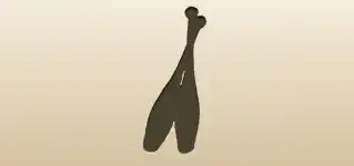 クラブのシルエット