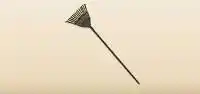 Rake silhouette