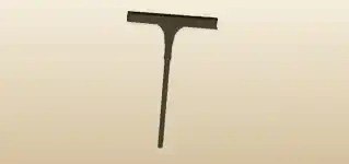 窓用ワイパーのシルエット