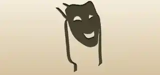 仮面のシルエット