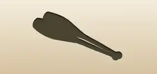 クラブのシルエット