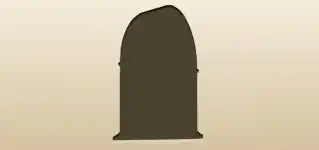 ラジオのシルエット