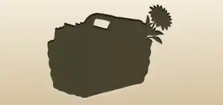 バスケットのシルエット