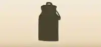 Milk Can silhouette