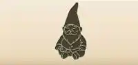 Garden Gnome silhouette
