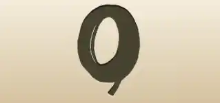 ホースのシルエット