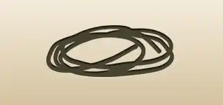 ホースのシルエット