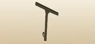 窓用ワイパーのシルエット