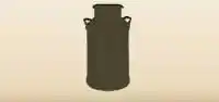 Milk Can silhouette