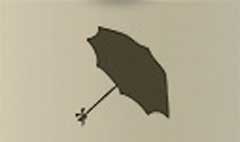 Umbrella silhouette #1