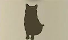ネコのシルエット