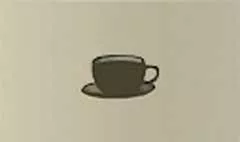 コーヒーカップのシルエット