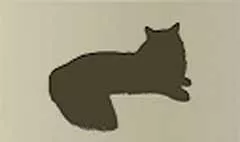 ネコのシルエット