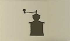 Coffee Grinder silhouette #3