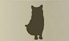 ネコのシルエット