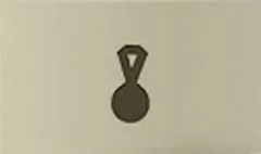 メダルのシルエット