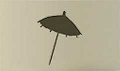 Umbrella silhouette #3