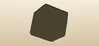 Dice silhouette