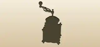 Coffee Grinder silhouette