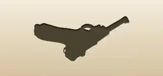 Pistol silhouette