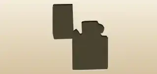 Lighter silhouette