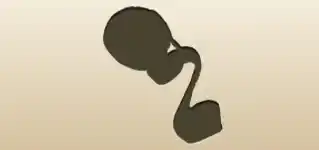 Lemon silhouette
