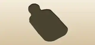 Hip Flask silhouette