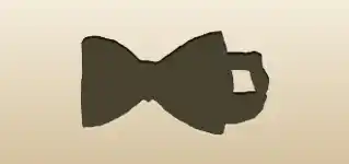 Bow Tie silhouette