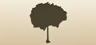 Umbrella silhouette