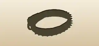 Collar silhouette