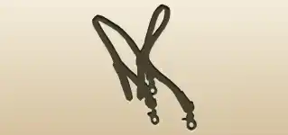 Suspenders silhouette