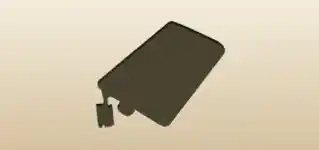 Hip Flask silhouette