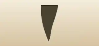 Pennant silhouette