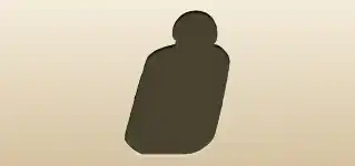 Hip Flask silhouette